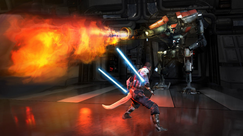 Illustration for article titled These Aren't (Or Maybe Are) The Force Unleashed II Screens You're Looking For